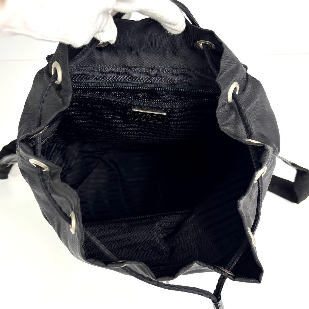 ほぼ未使用 PRADA プラダ リュック バックパック ナイロン レザー