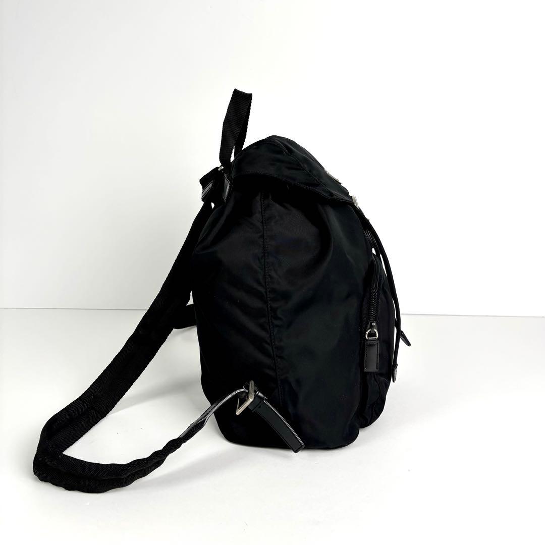 ほぼ未使用 PRADA プラダ リュック バックパック ナイロン レザー