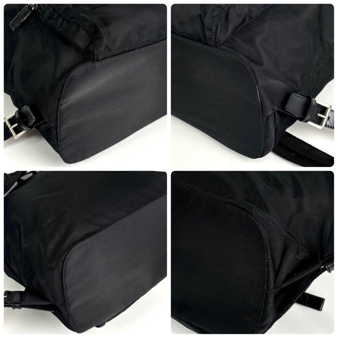 ほぼ未使用 PRADA プラダ リュック バックパック ナイロン レザー