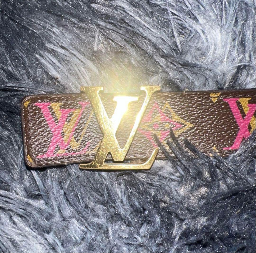 よ*！様 LouisVitton ベルト レディース M9794 ダミエ80