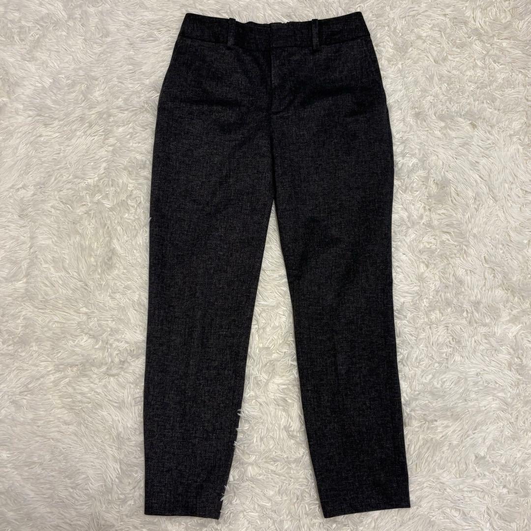 オリヒカ ライム ノーカラー パンツ スーツ セットアップ 洗える 近年モデル⑤