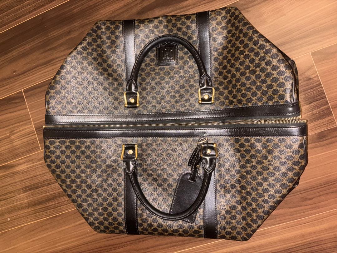 セリーヌ　ボストンバック　黒　オールドセリーヌ　お値下げ交渉可能