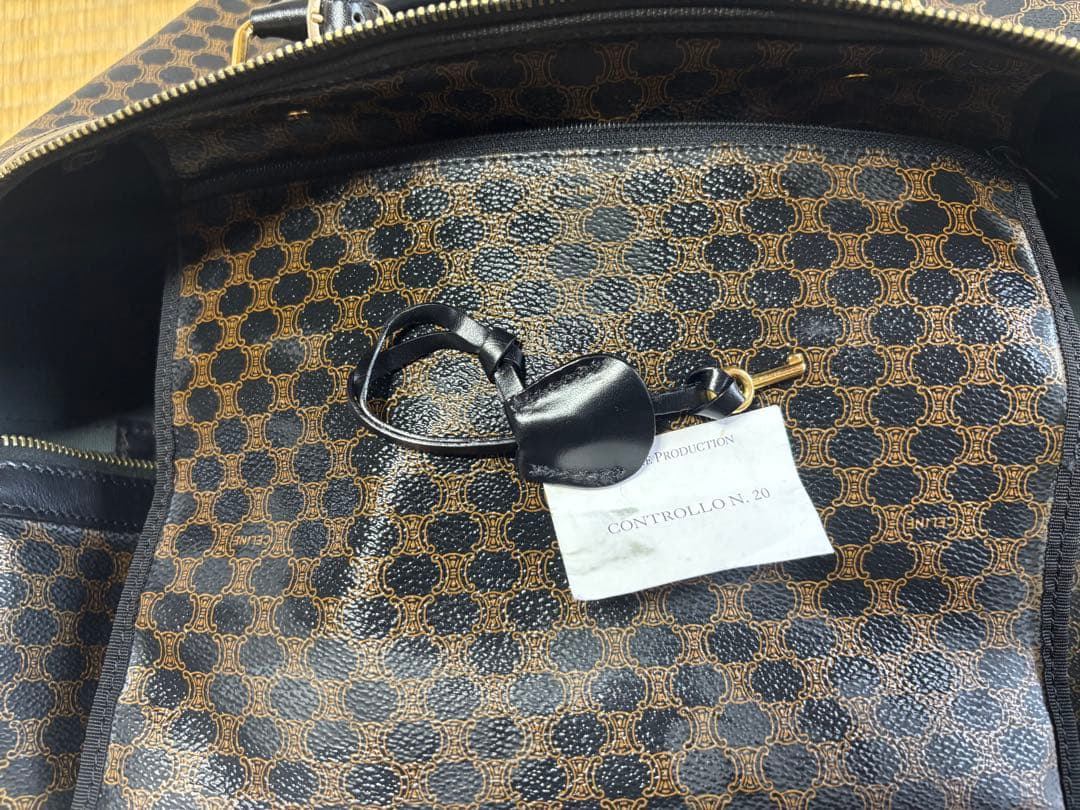 セリーヌ　ボストンバック　黒　オールドセリーヌ　お値下げ交渉可能