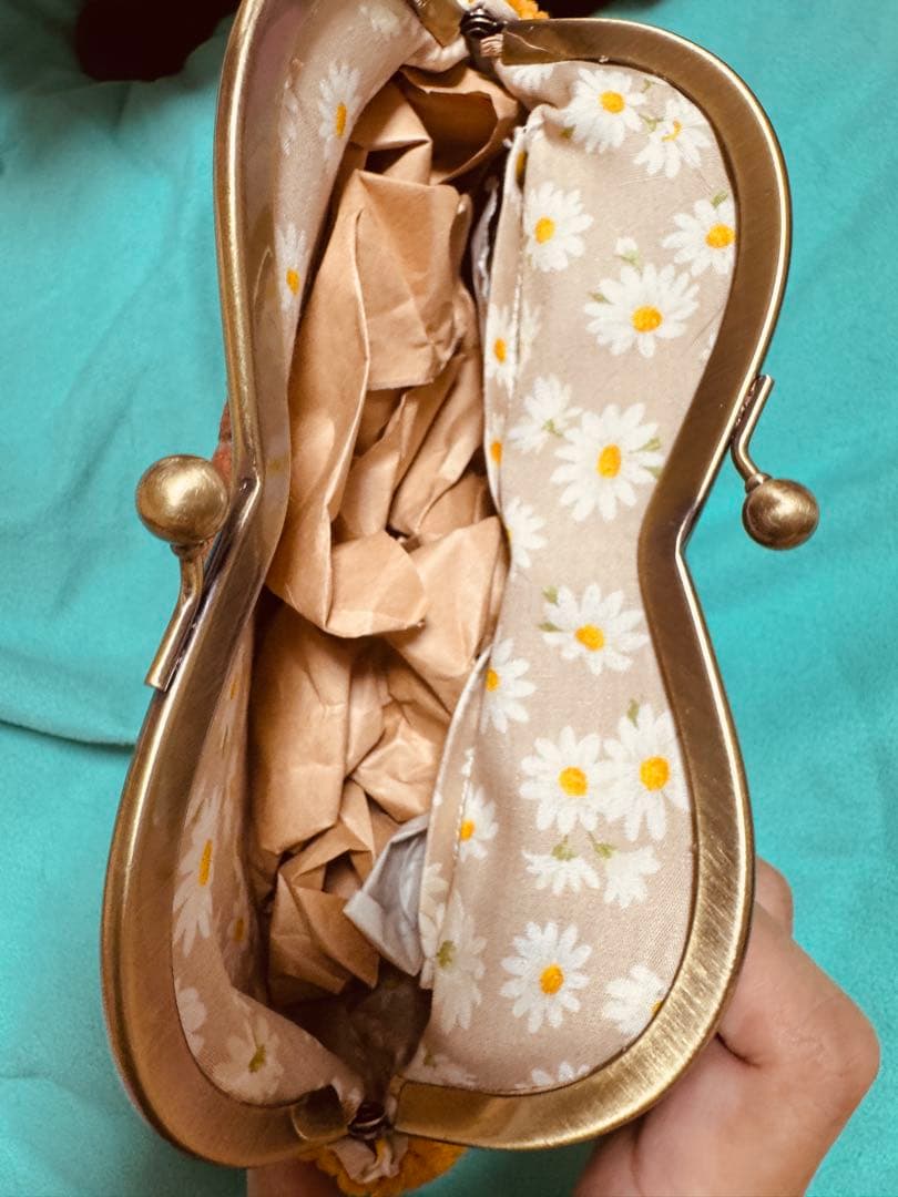 マリさんベーカリー ハート型パイのこんがりがま口