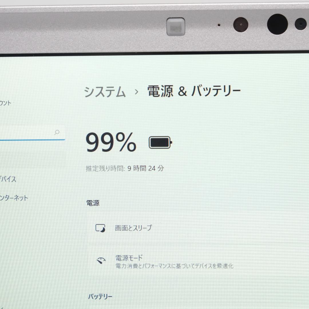 Panasonic CF-SV8 Win11 i5 8GB SSD256 軽量