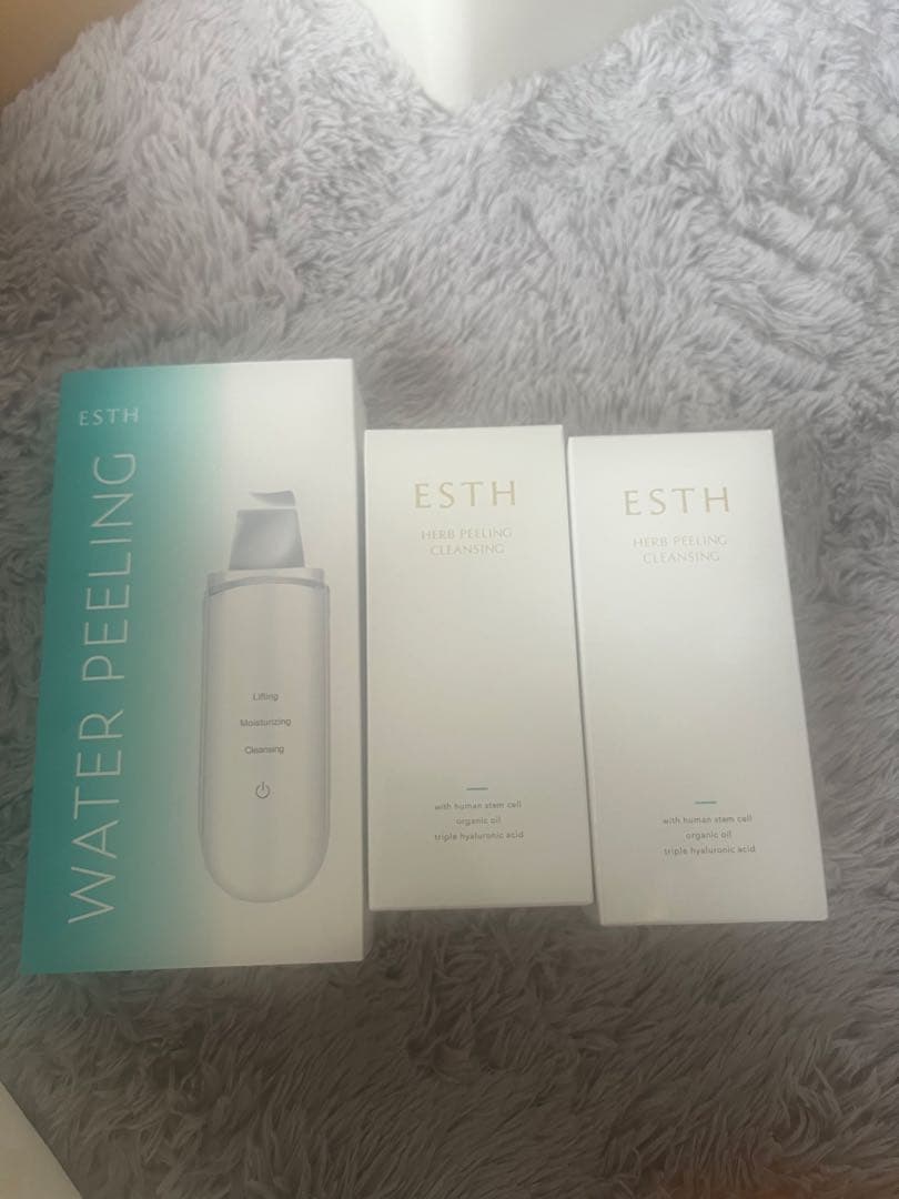 ESTH WATER PEELING 本体と専用液2本セット