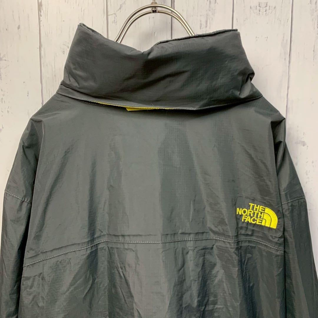 ノースフェイス ドライベント ソフトシェルジャケット メンズ 3L 灰 大きい