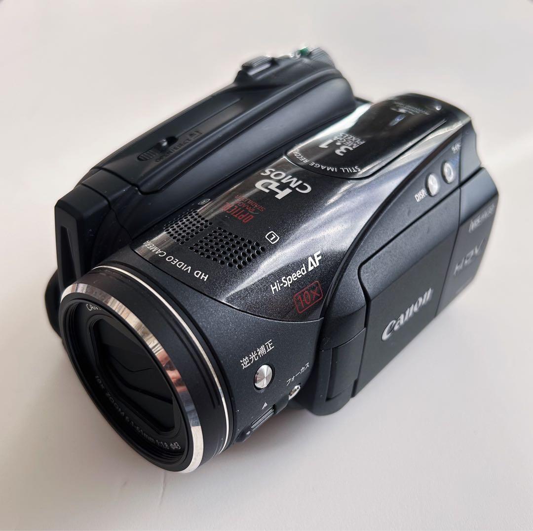 中古Canon iVIS HV30 ビデオカメラ本体・付属品・オプション品セット