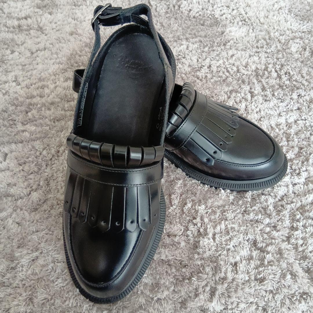 靴 Dr.Martens VALENTINE SLING BACK LOAFER