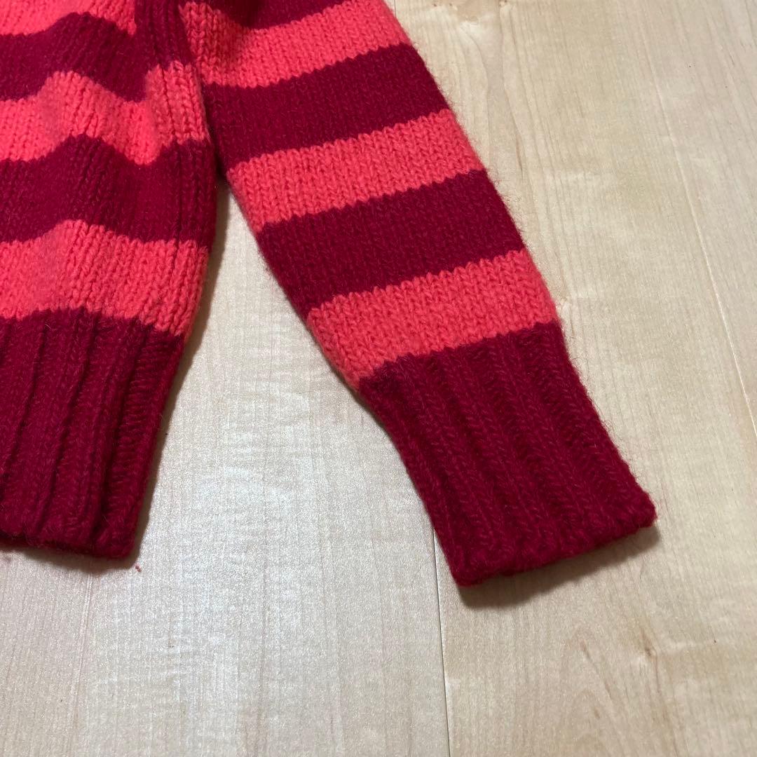 美品！トリココムデギャルソン AD2002 変形 ボーダー ニット