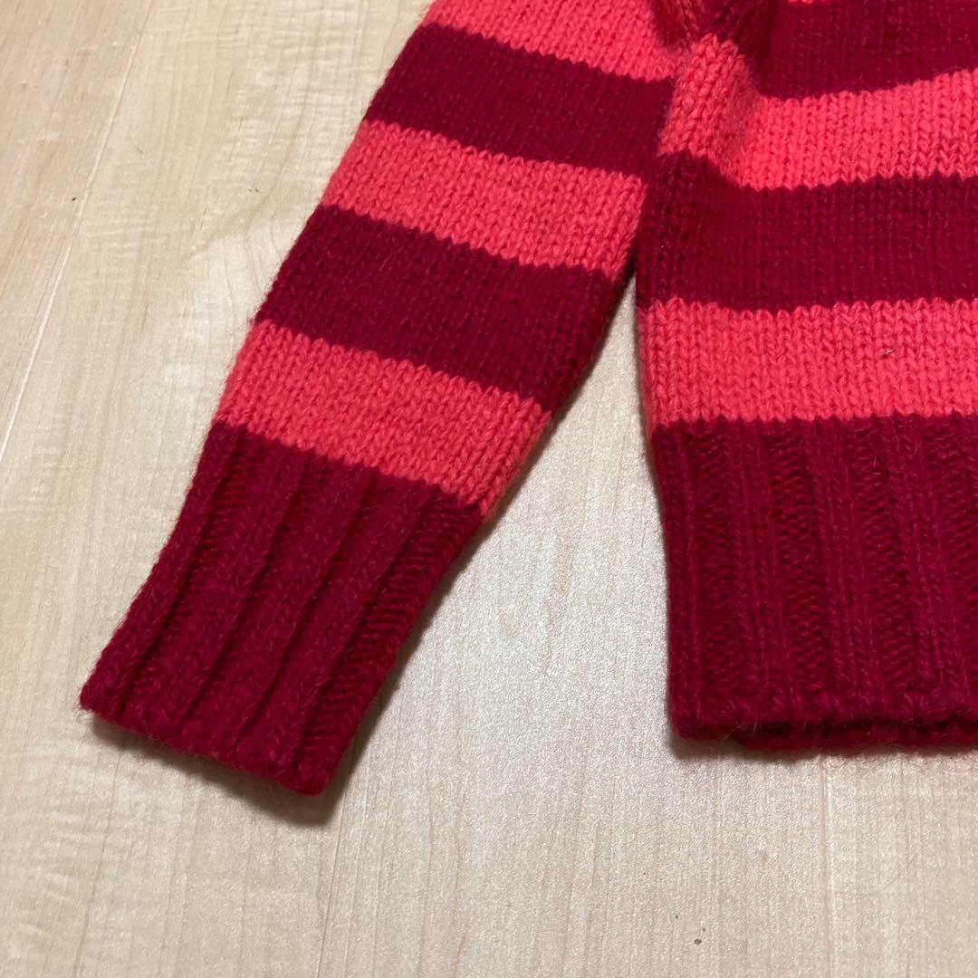 美品！トリココムデギャルソン AD2002 変形 ボーダー ニット