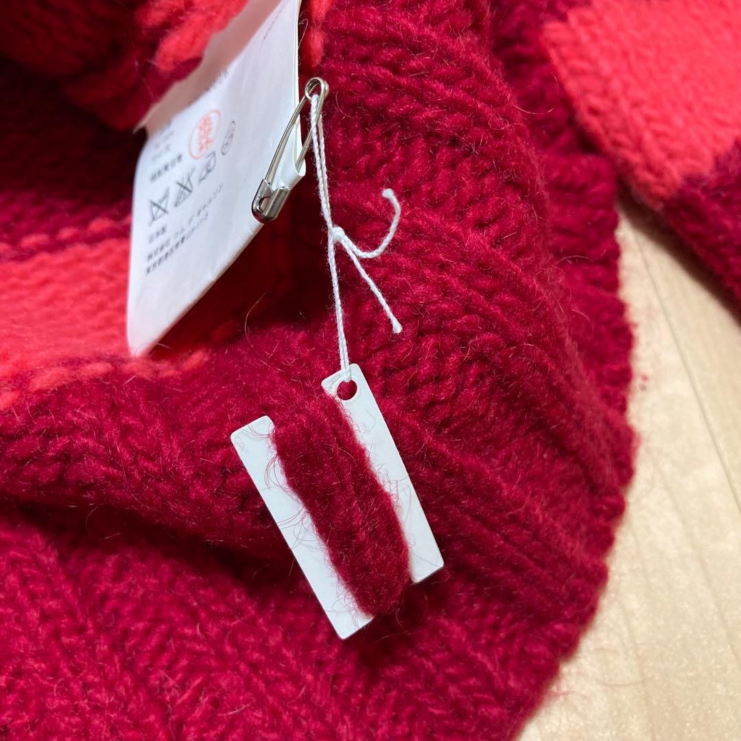 美品！トリココムデギャルソン AD2002 変形 ボーダー ニット