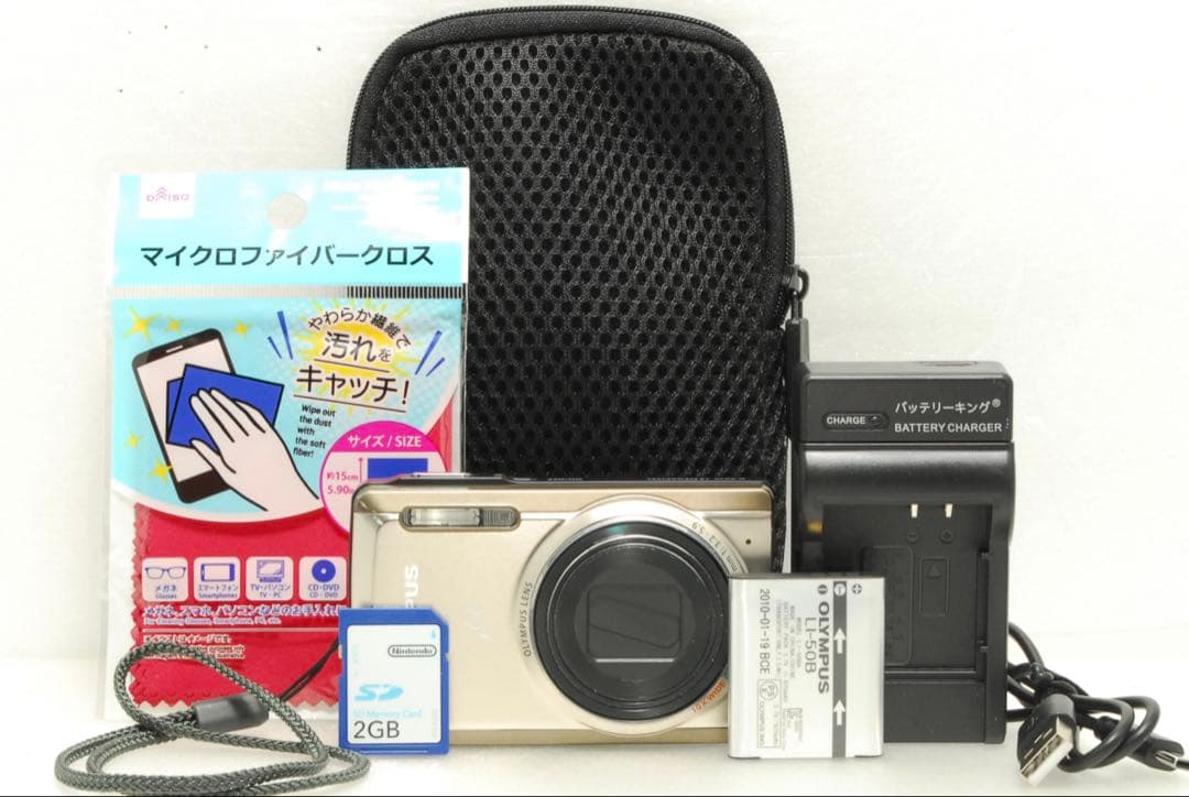 あおい様_OLYMPUS μ-9010 ❤️スマホ転送 オリンパス ゴールド