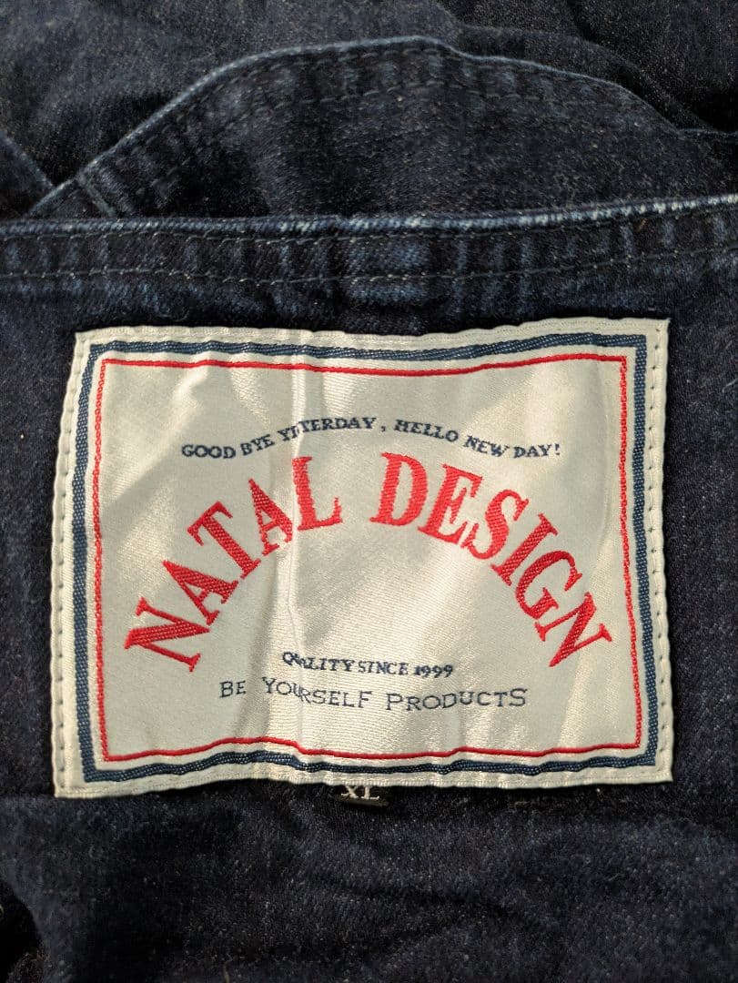 NATAL DESIGN デニムオーバーオール