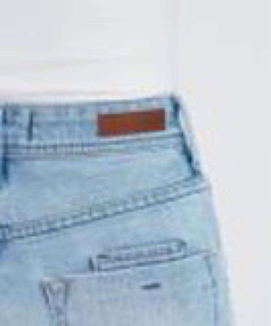 【美品】YANUK ヤヌーク ボーイズストレートLEA / COF デニム 23