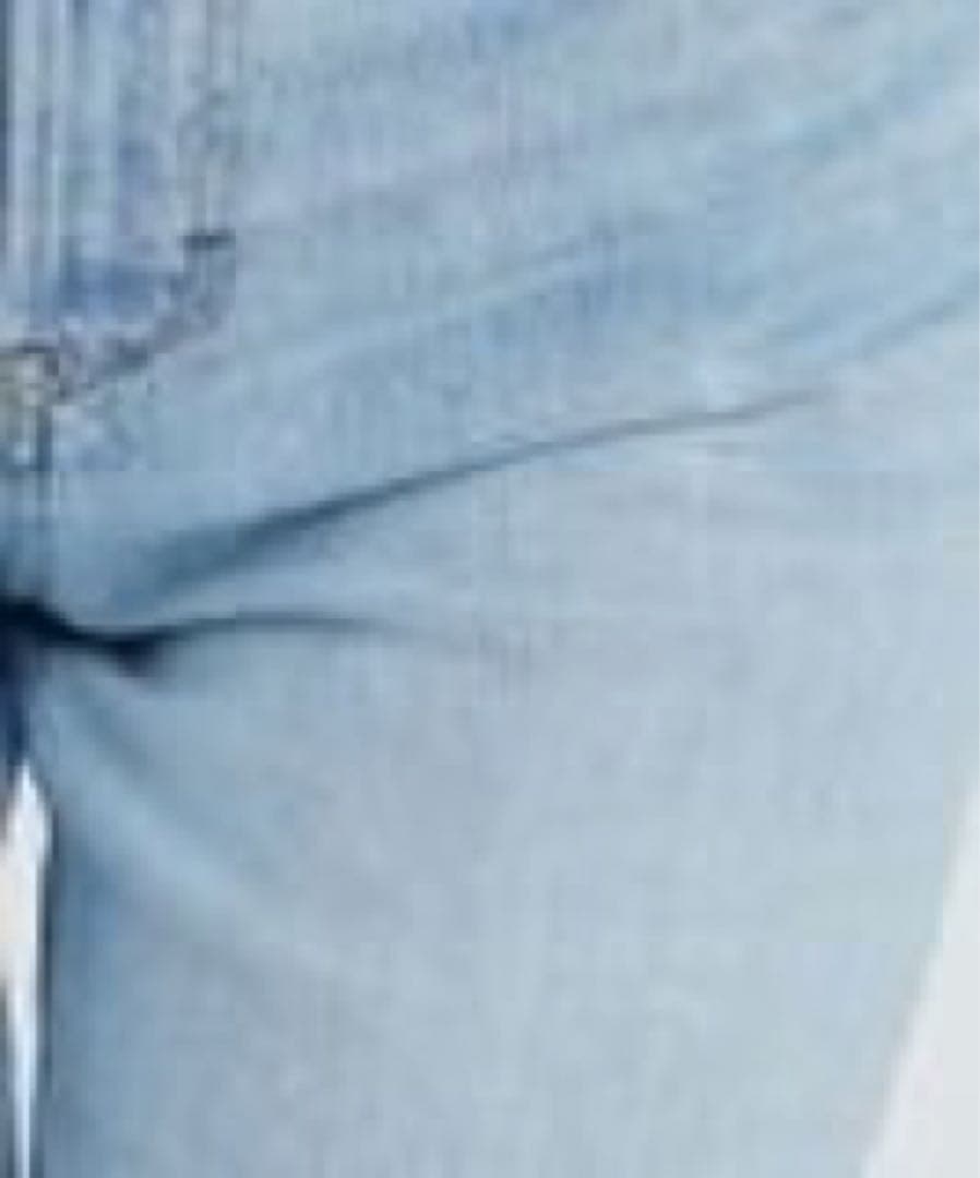 【美品】YANUK ヤヌーク ボーイズストレートLEA / COF デニム 23