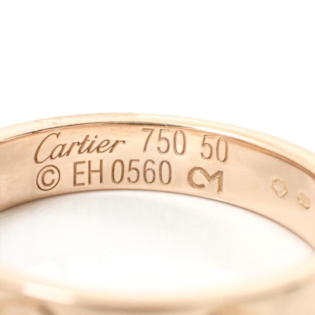 カルティエ Cartier K18PG ミニラブリング 50号 ピンクゴールド