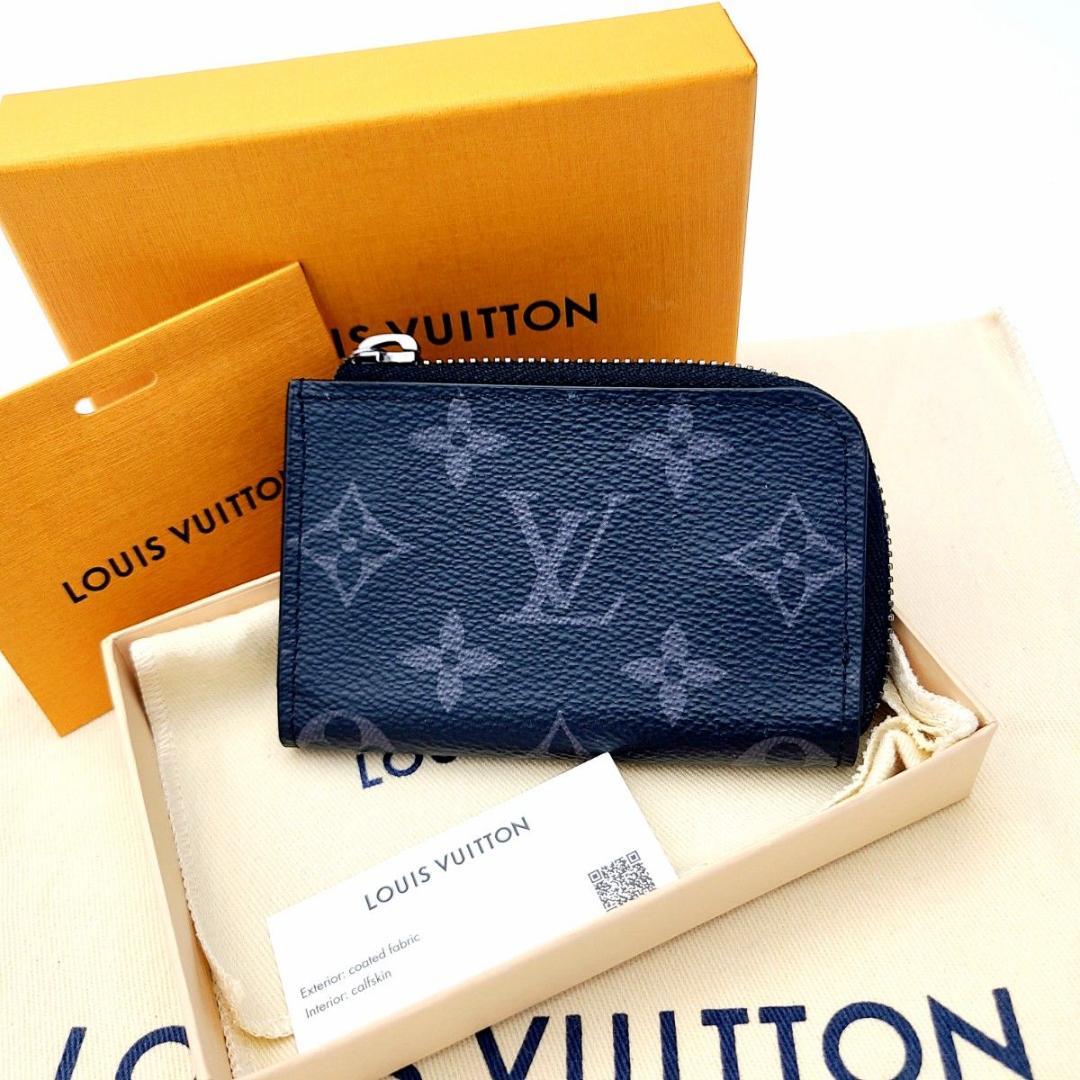 極美品 ルイヴィトン モノグラム エクリプス ケース RFID 箱付