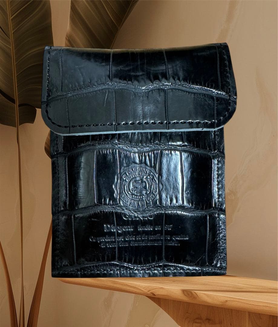 GANZO クロコカードケース　ケース