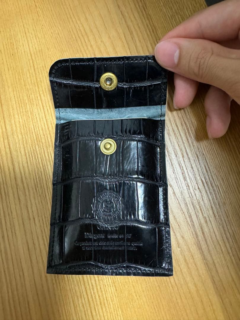 GANZO クロコカードケース　ケース