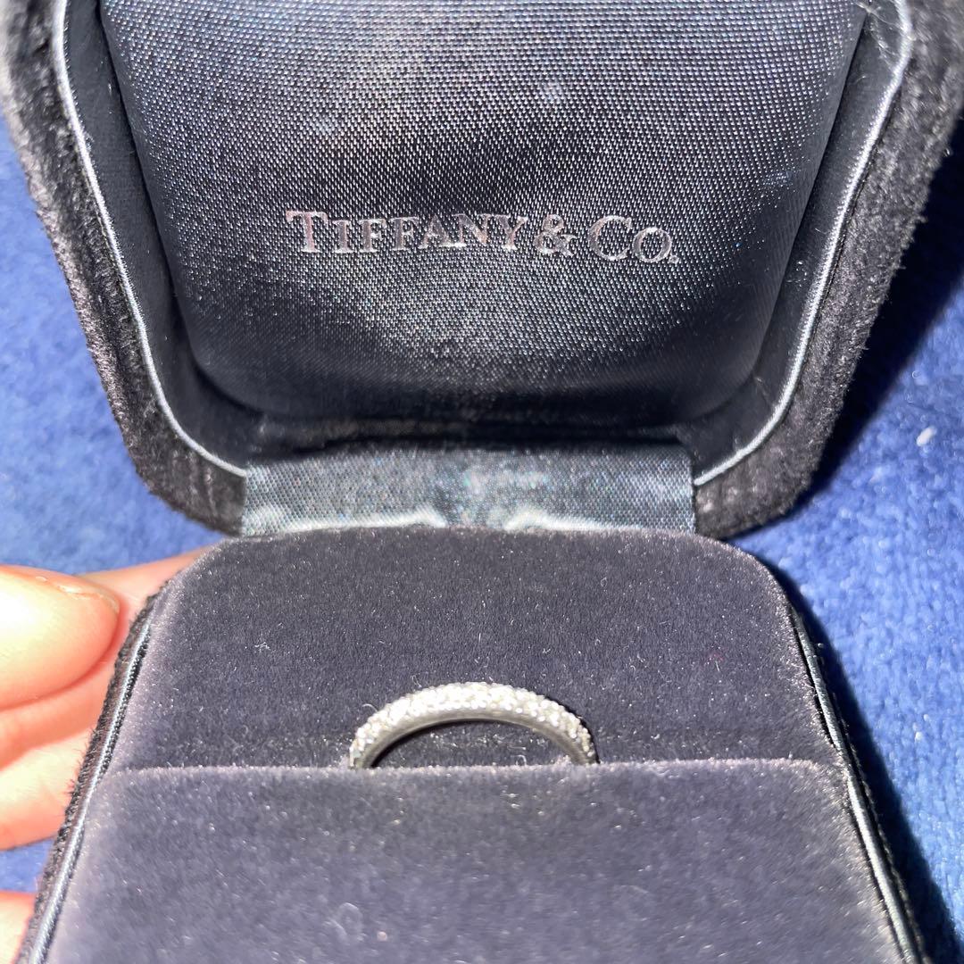 ティファニー ソレスト ハーフ エタニティ リング