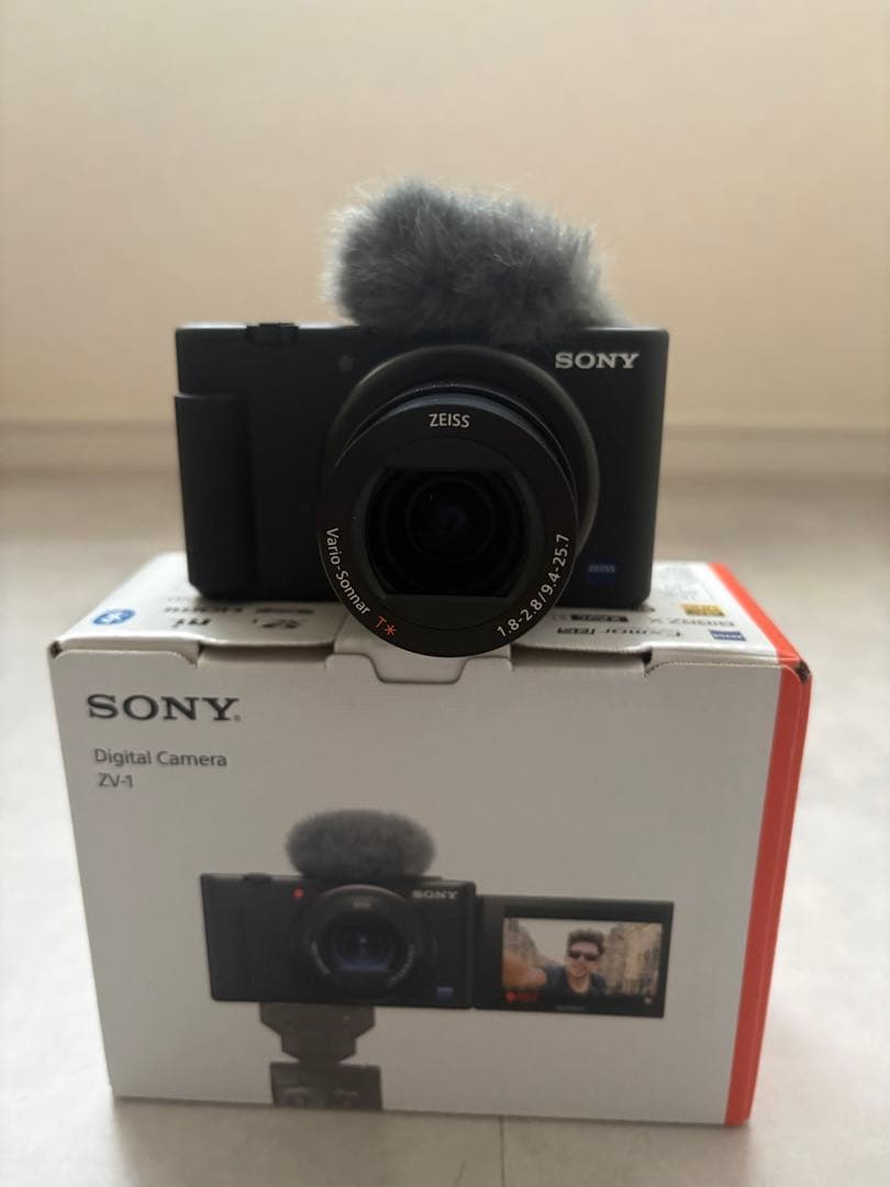 【美品】SONY VLOGCAM ZV-1G シューティンググリップキット