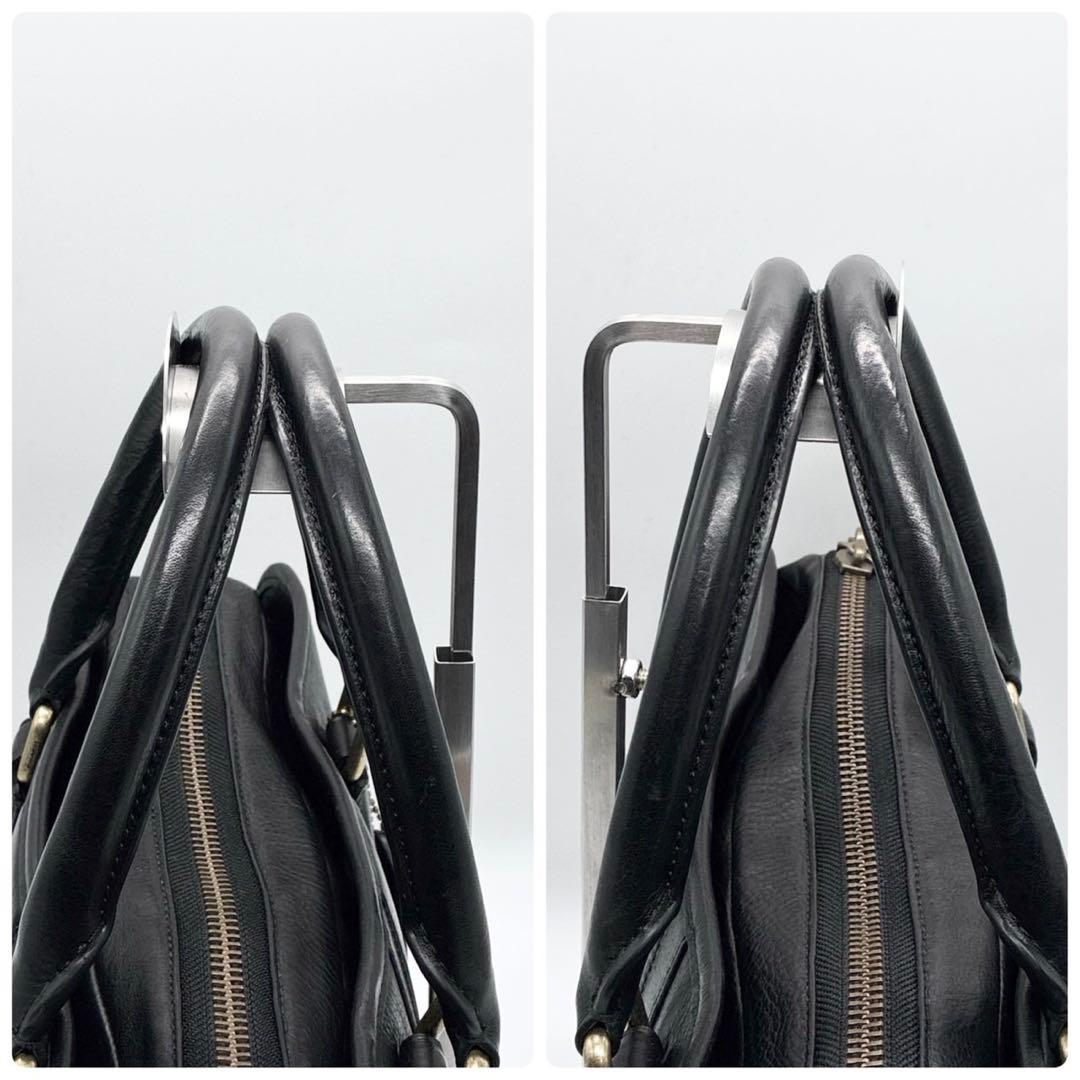 バルパパ様 美品✨コーチ ビジネスバッグ 2way ボンド レザー ロゴ型押し