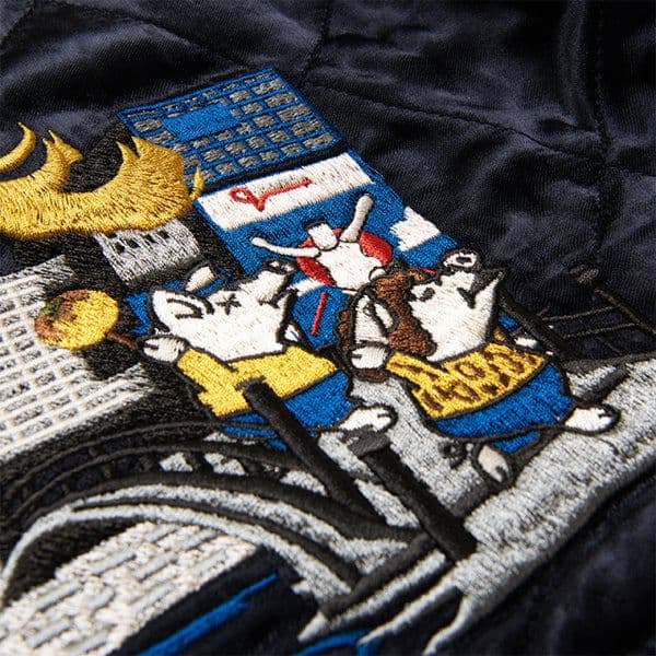 新品未使用 ダルチザン 怪獣大戦争スカジャン ゴジラvsキングギドラ 40