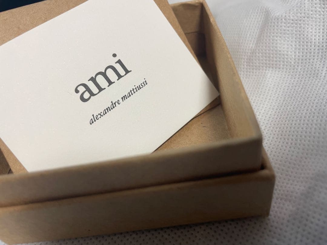 【新品、未使用】AMI DE COEUR ピアス　シルバー