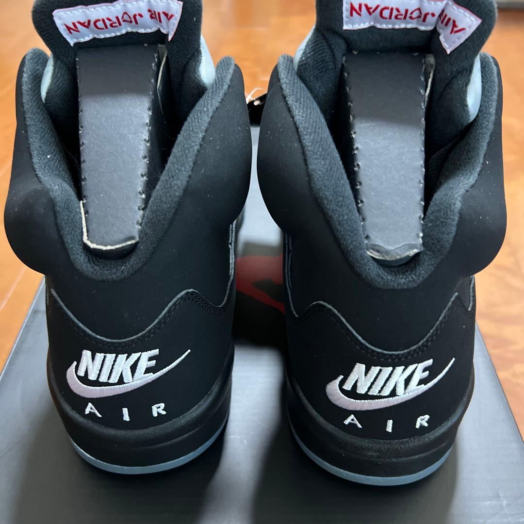 Nike Air Jordan 5 ブラック/グレー/レッド