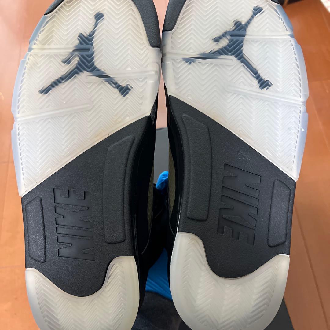 Nike Air Jordan 5 ブラック/グレー/レッド