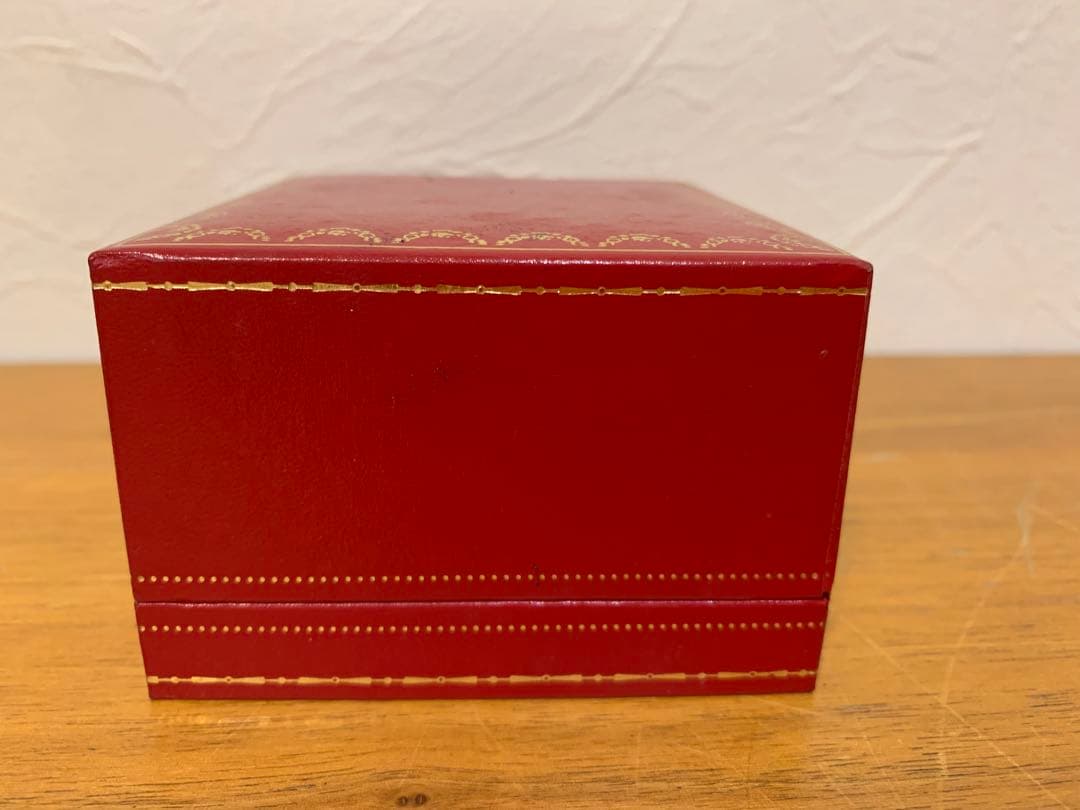 N0916-17★Cartier 空箱 赤 アクセサリーケース 2点セット