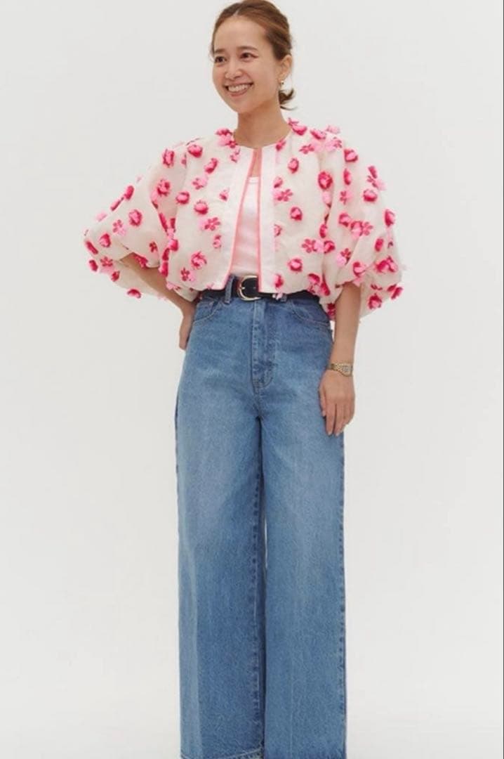 美品♡Yori Jane ワイドデニム　36