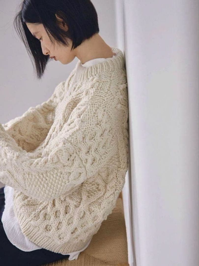 【新品タグ付き】TODAYFUL Pattern Hand Knit ニット
