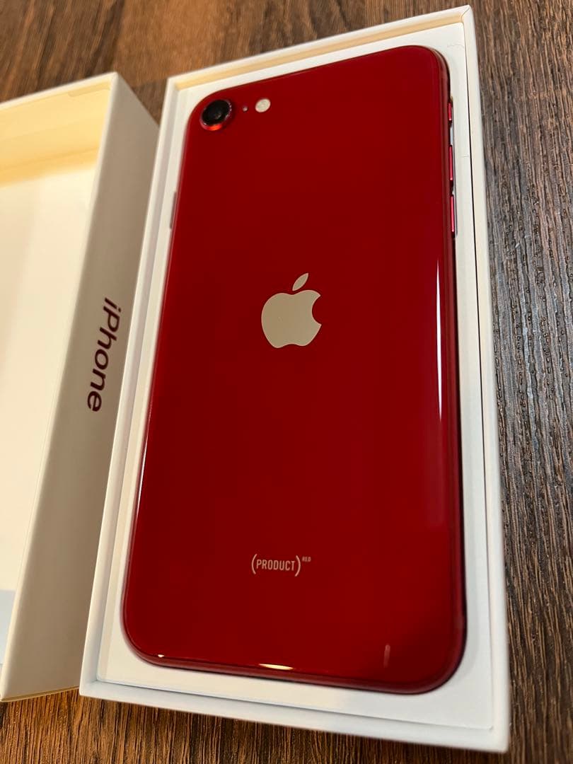 iPhone SE 第3世代 64GB レッド SIMフリー 電源不良