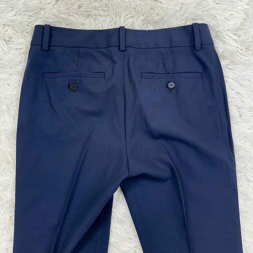 美品✨ セオリー パンツスーツ ネイビー Sサイズ 総裏 TAILOR