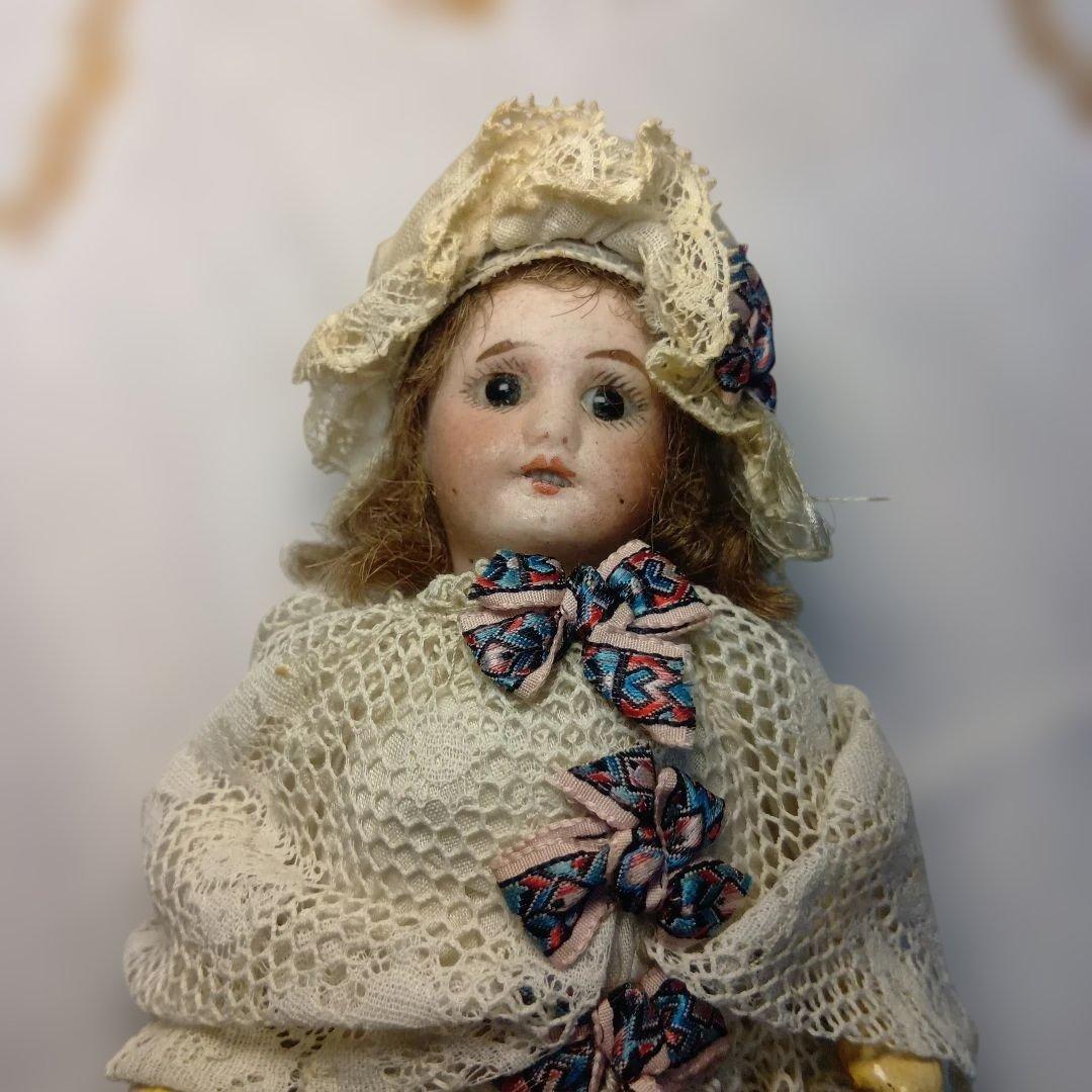 ♥フランスからやって来たアンティークビスクドールミニョネットPARIS 5/0