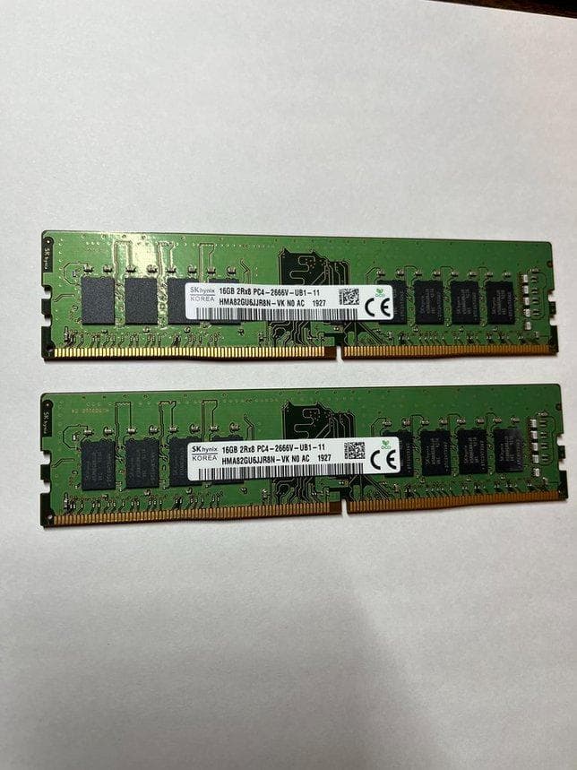 SK hynix 16GB DDR4-2666 デスクトップ用メモリ