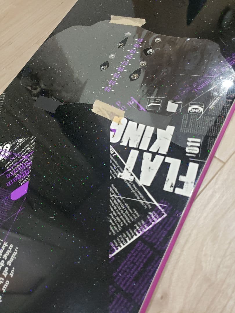 011artistic　フラットキング　スノーボード ビンディングDrake M