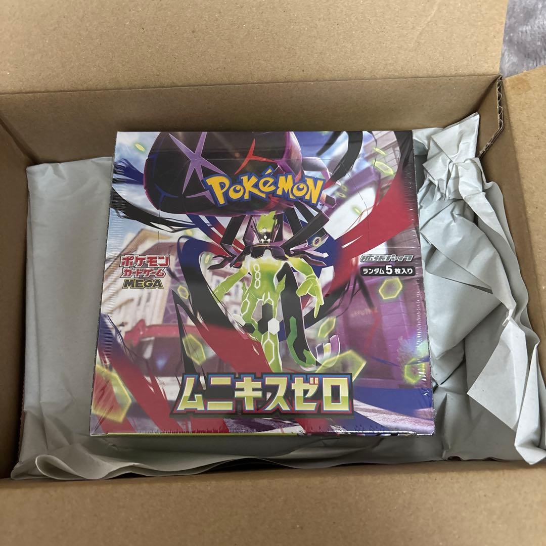 ポケモンカードゲーム　ムニキスゼロ BOX シュリンク付き　ポケセン産