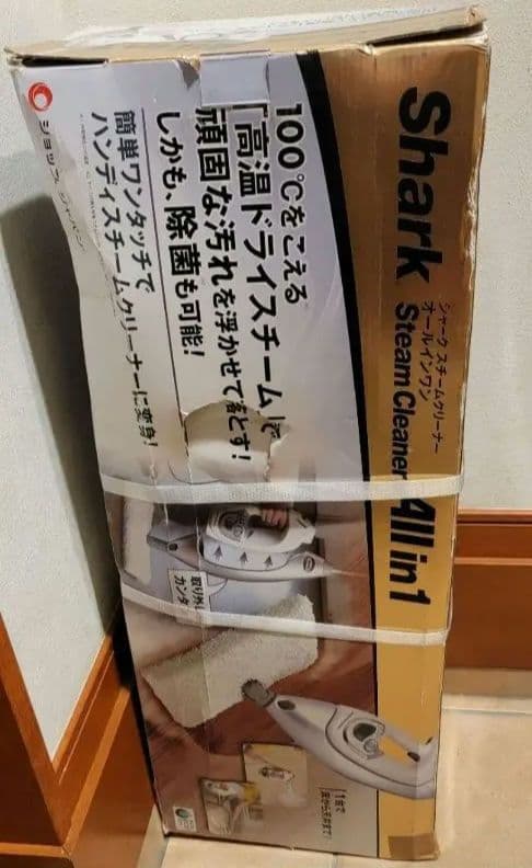 新品Shark シャークスチームクリーナー ALL in1　スチームモップ