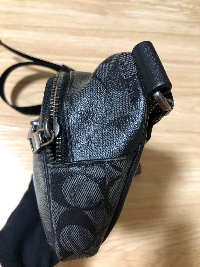 COACH シグネチャー　ボディバッグ　CJ506 メンズ　ウエストポーチ