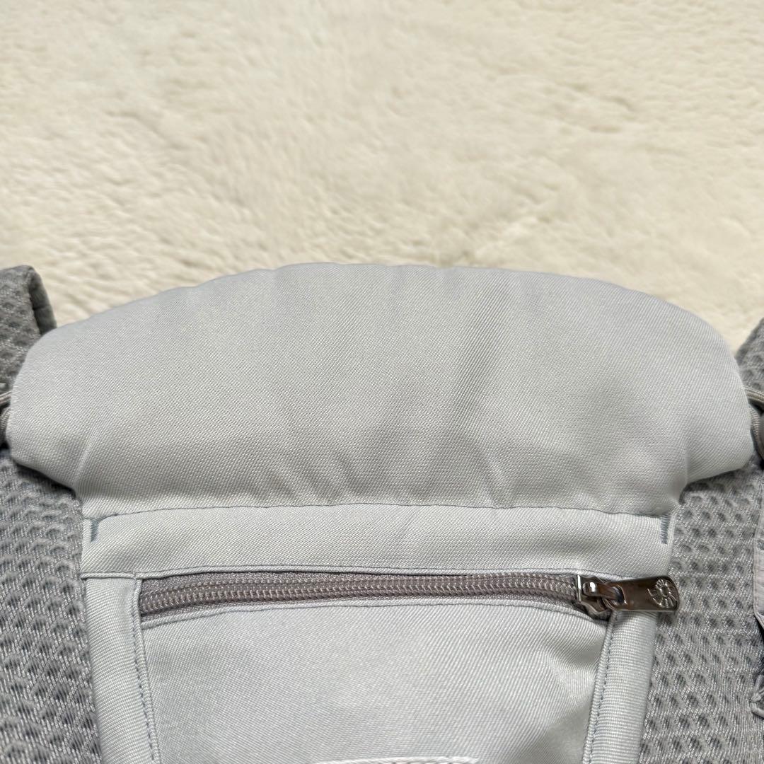 【美品】エルゴベビー オムニブリーズ 抱っこ紐 パールグレー ポーチ付き