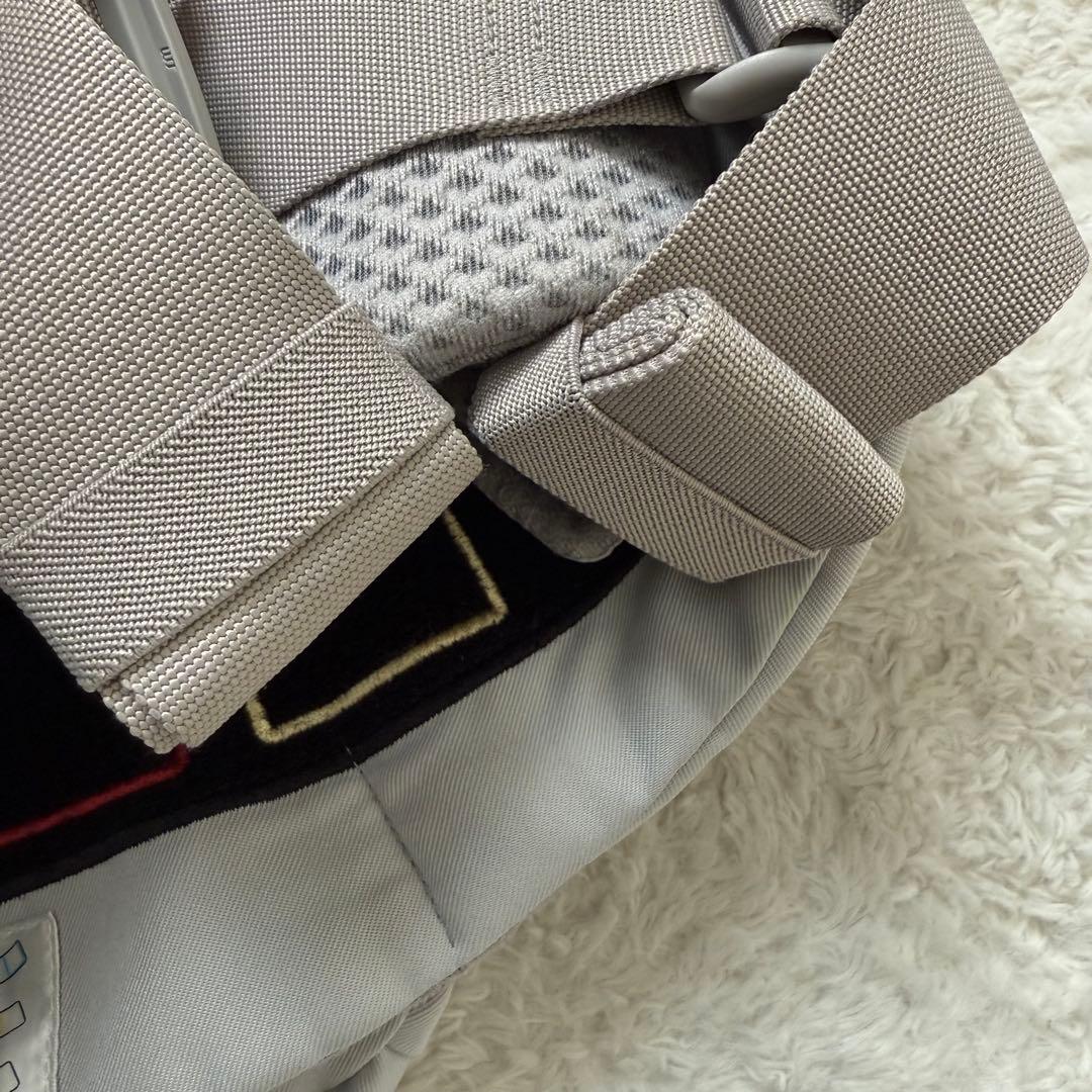 【美品】エルゴベビー オムニブリーズ 抱っこ紐 パールグレー ポーチ付き