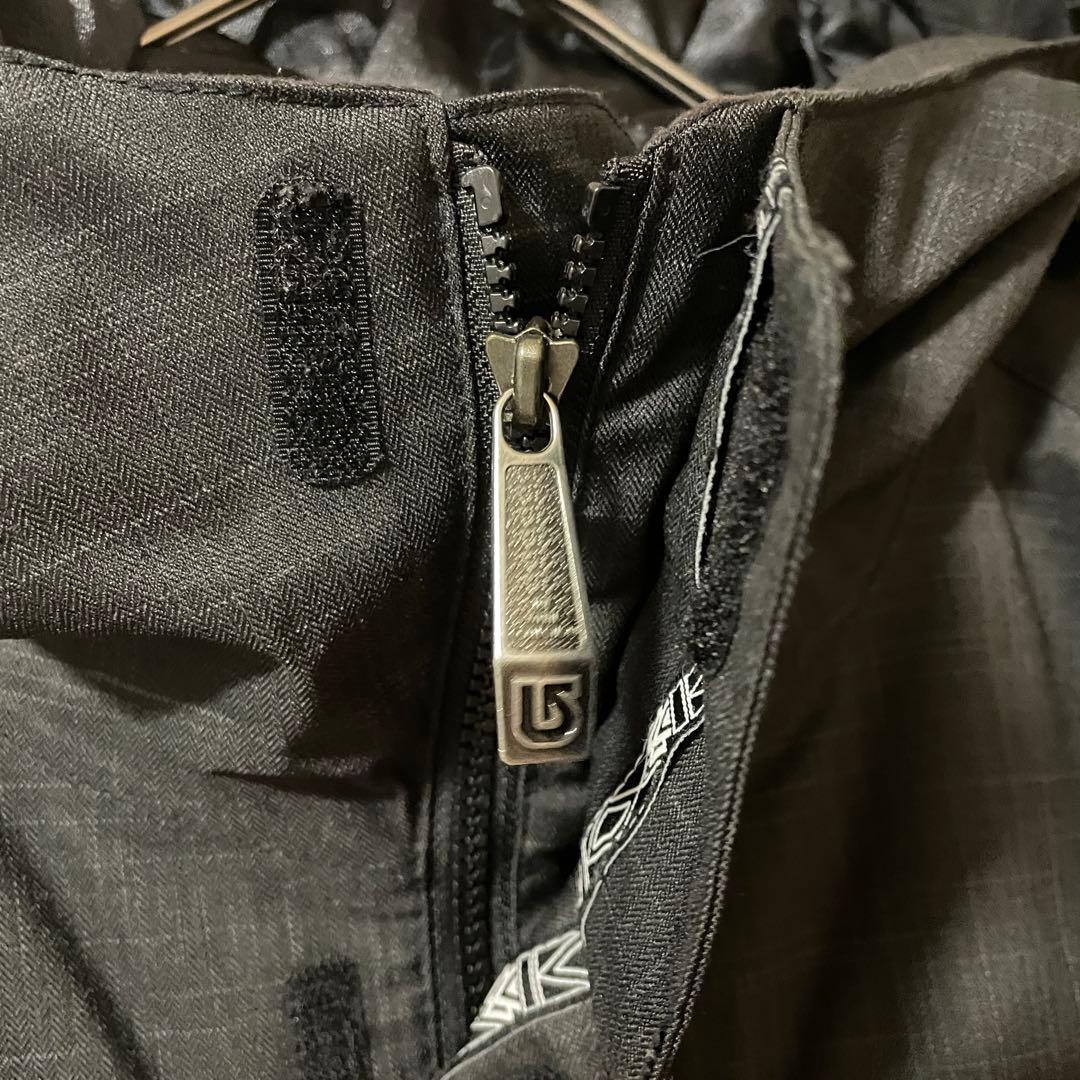 Burtonバートンスキーウェアスノーボードジャケットパーカーフード付黒ブラック