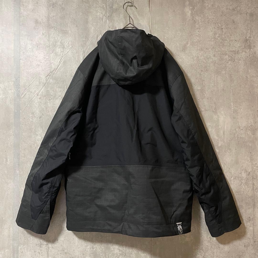Burtonバートンスキーウェアスノーボードジャケットパーカーフード付黒ブラック
