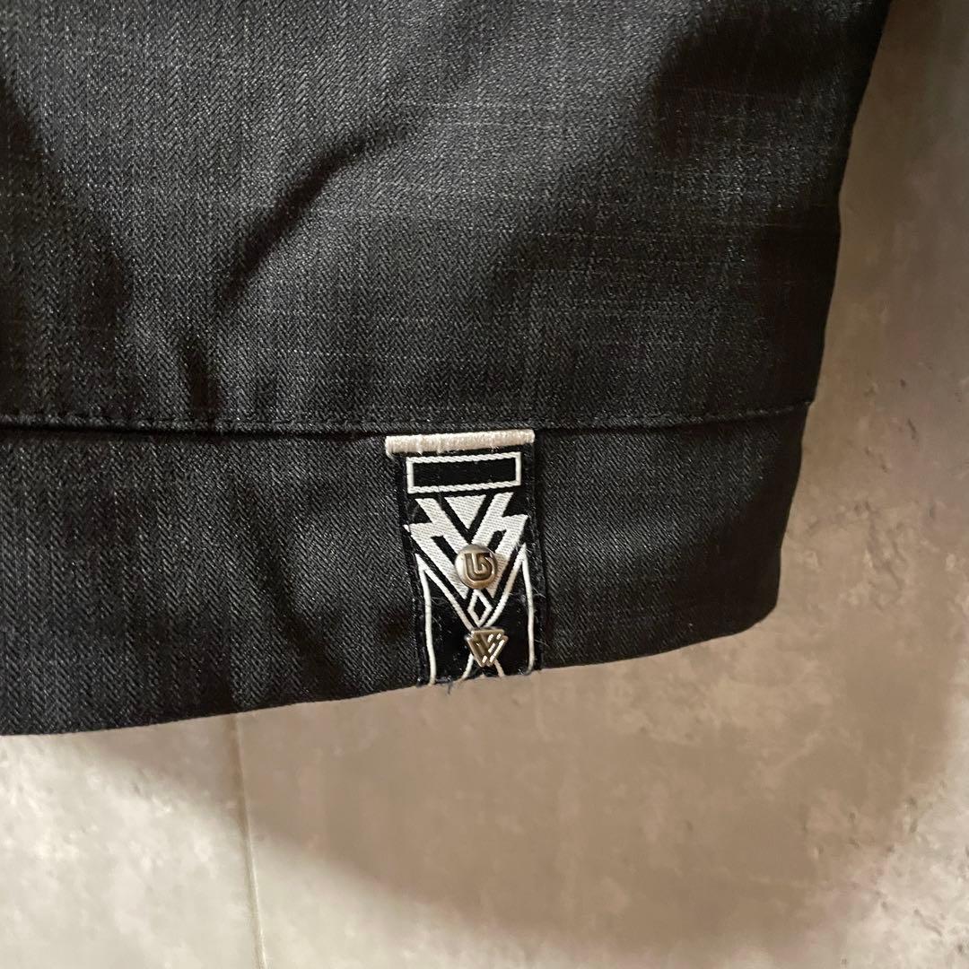 Burtonバートンスキーウェアスノーボードジャケットパーカーフード付黒ブラック