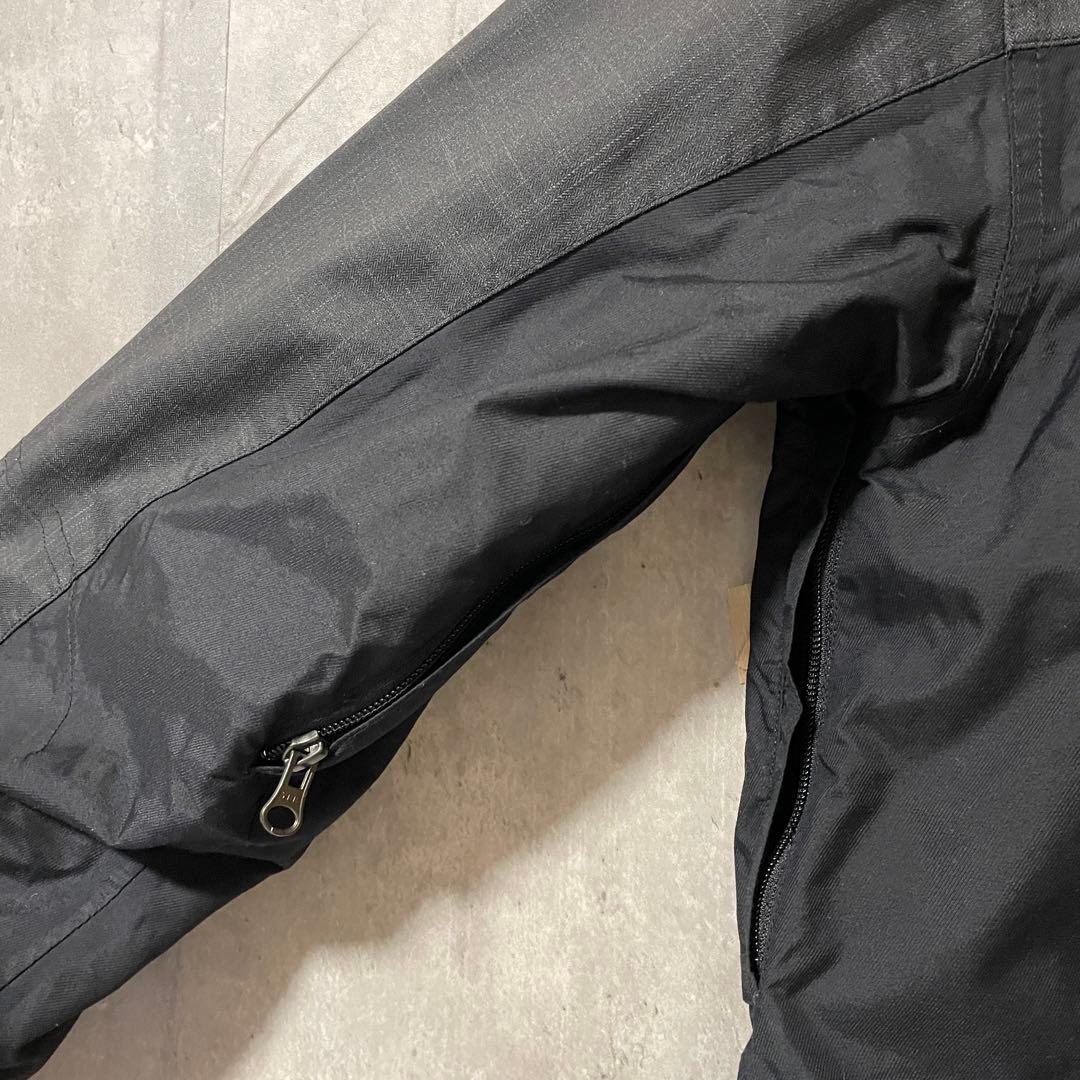 Burtonバートンスキーウェアスノーボードジャケットパーカーフード付黒ブラック