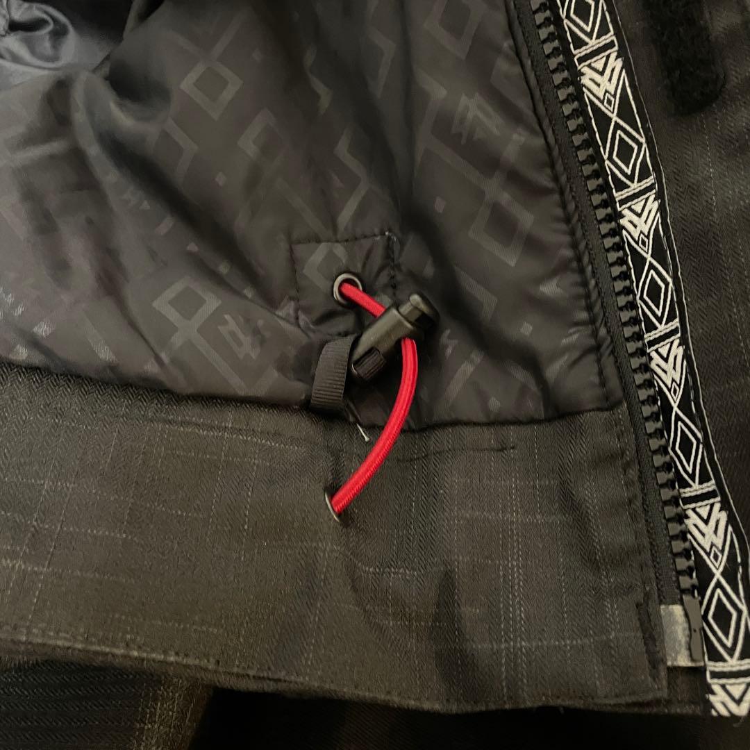 Burtonバートンスキーウェアスノーボードジャケットパーカーフード付黒ブラック