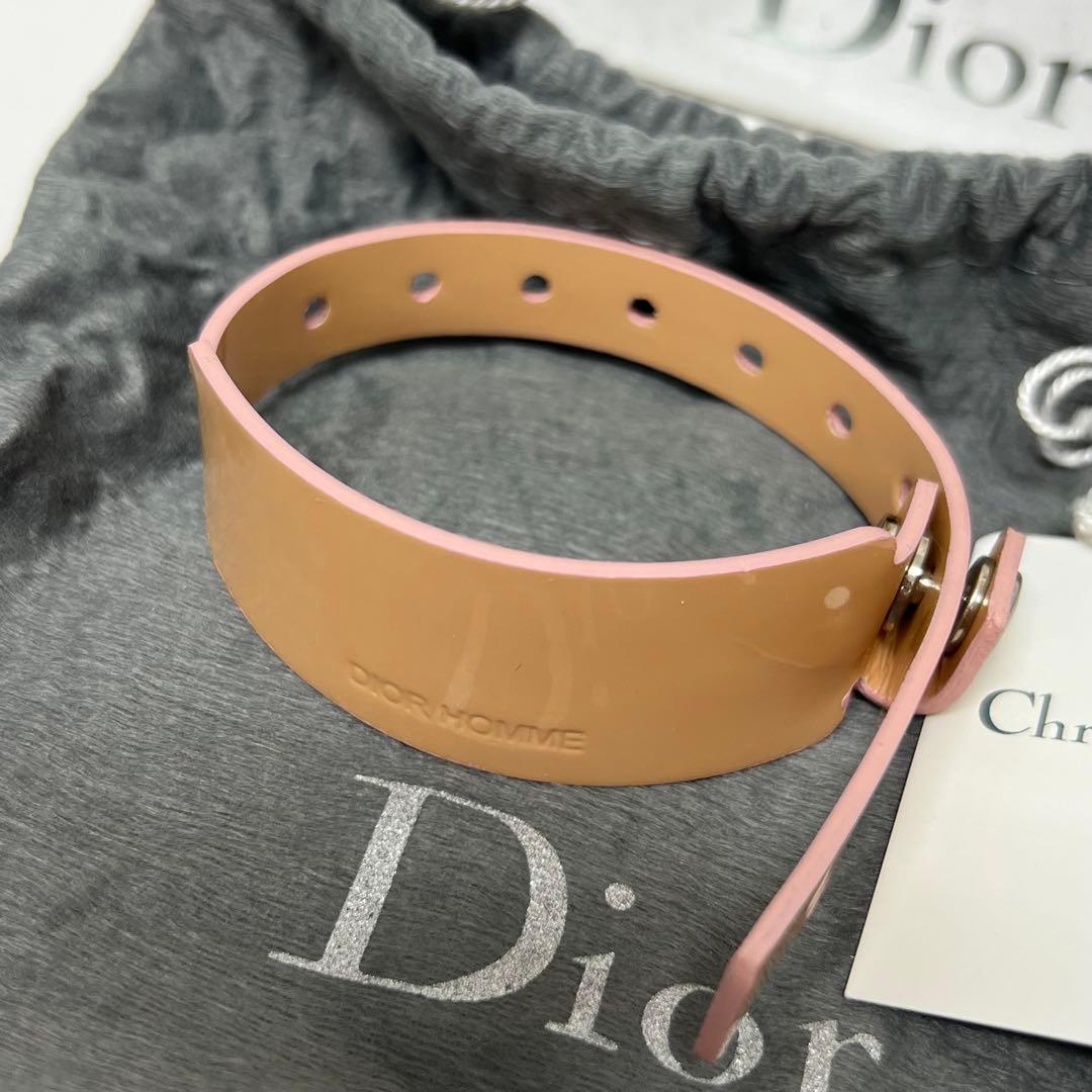稀少 エディ期 DIOR HOMME ディオールオム ブレスレット バイオレット